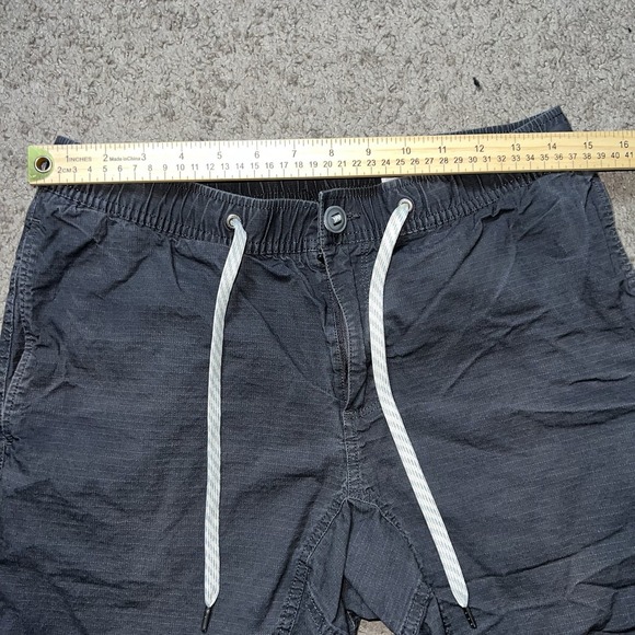 Vuori Shorts Mens Medium Gray Ripstop Outdoor Climbing Hiking Drawstring - Picture 4 of 7